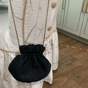 Bechamel small black dressy purse